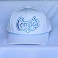 Cielo Blue | Rope Hat - White / Sky Blue