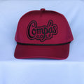La Sangria | Rope Hat- Burgundy