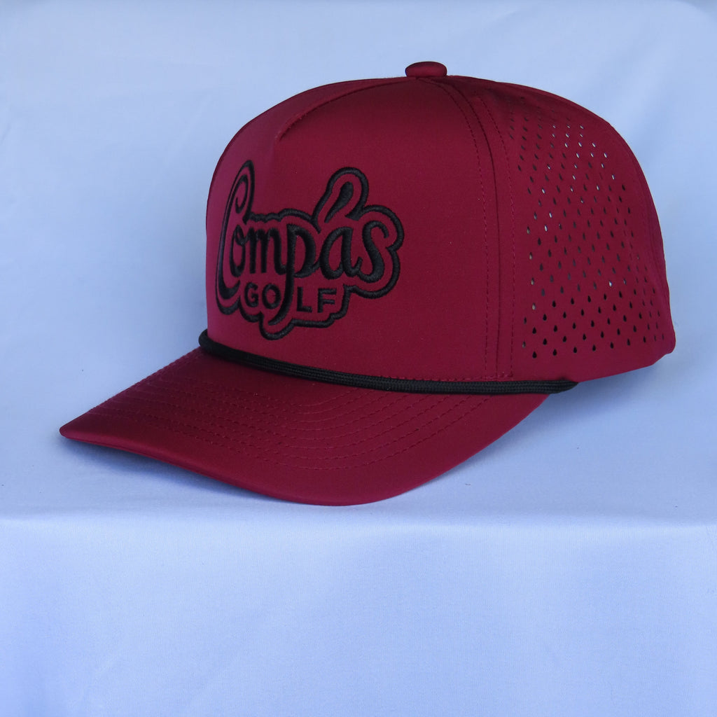 La Sangria | Rope Hat- Burgundy