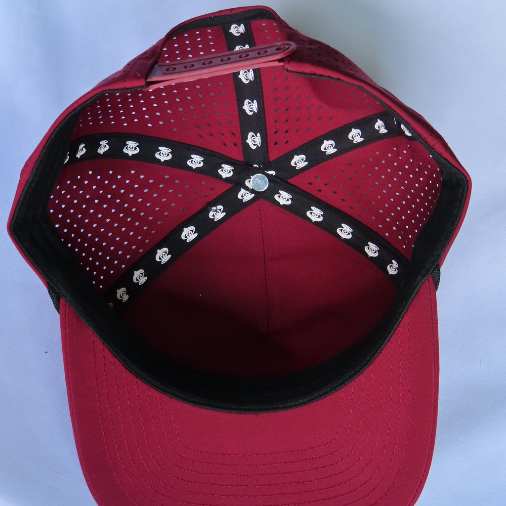 La Sangria | Rope Hat- Burgundy